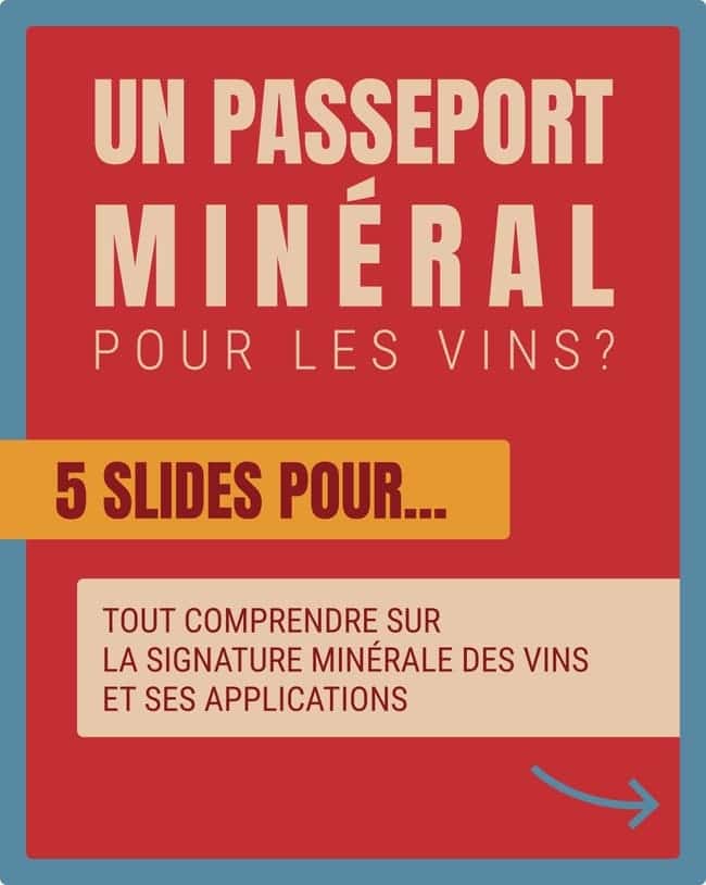 couverture Signature minérale des vins